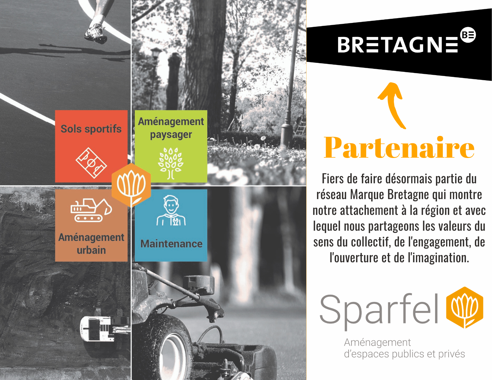 ☰ SPARFEL NOUVEAU PARTENAIRE MARQUE BRETAGNE ☰