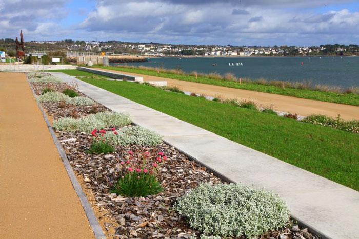 Sparfel aménage 4,5 hectares de promenades au polder de Brest